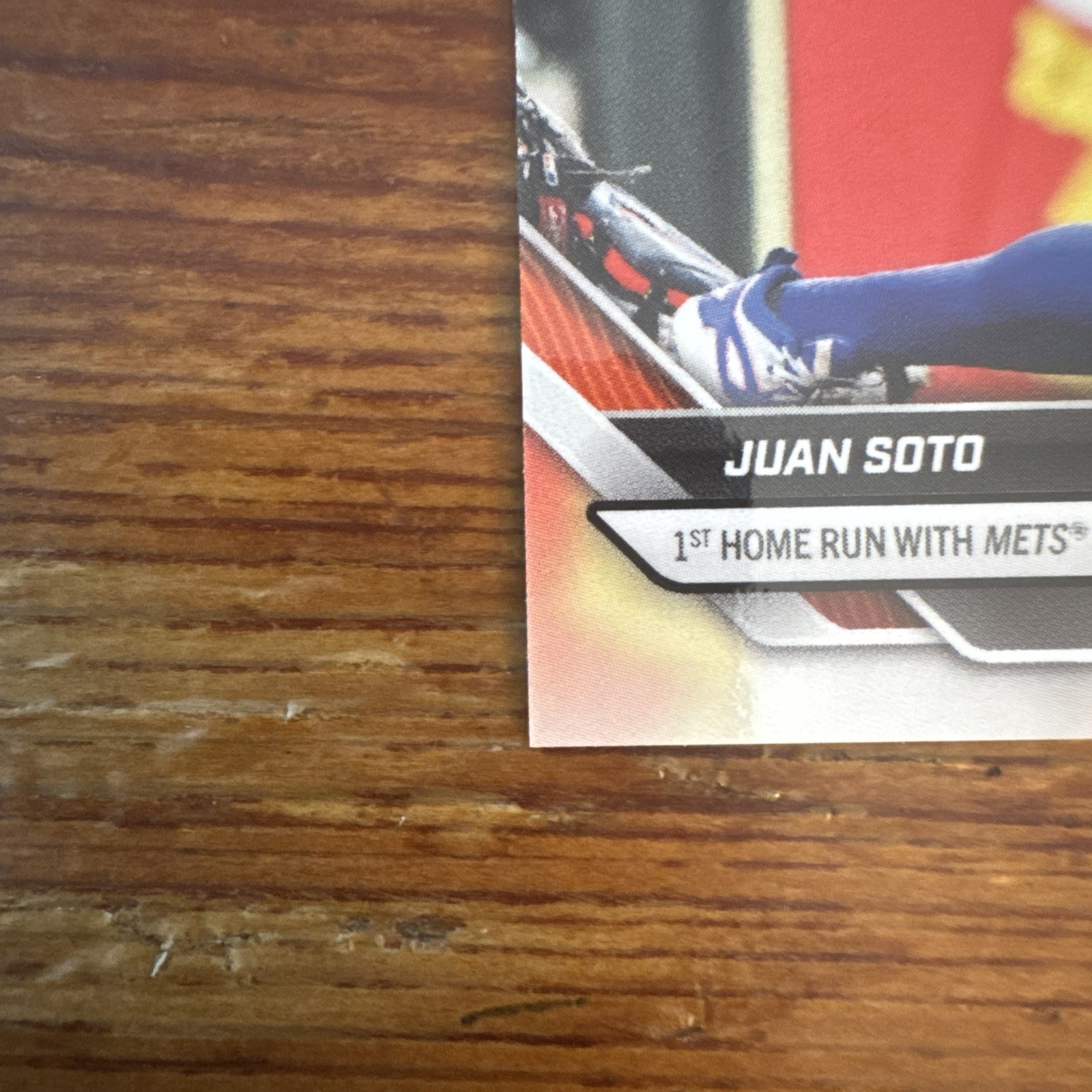 2025 Topps NOW JUAN SOTO #17 1st Home Run With Mets PR 10738