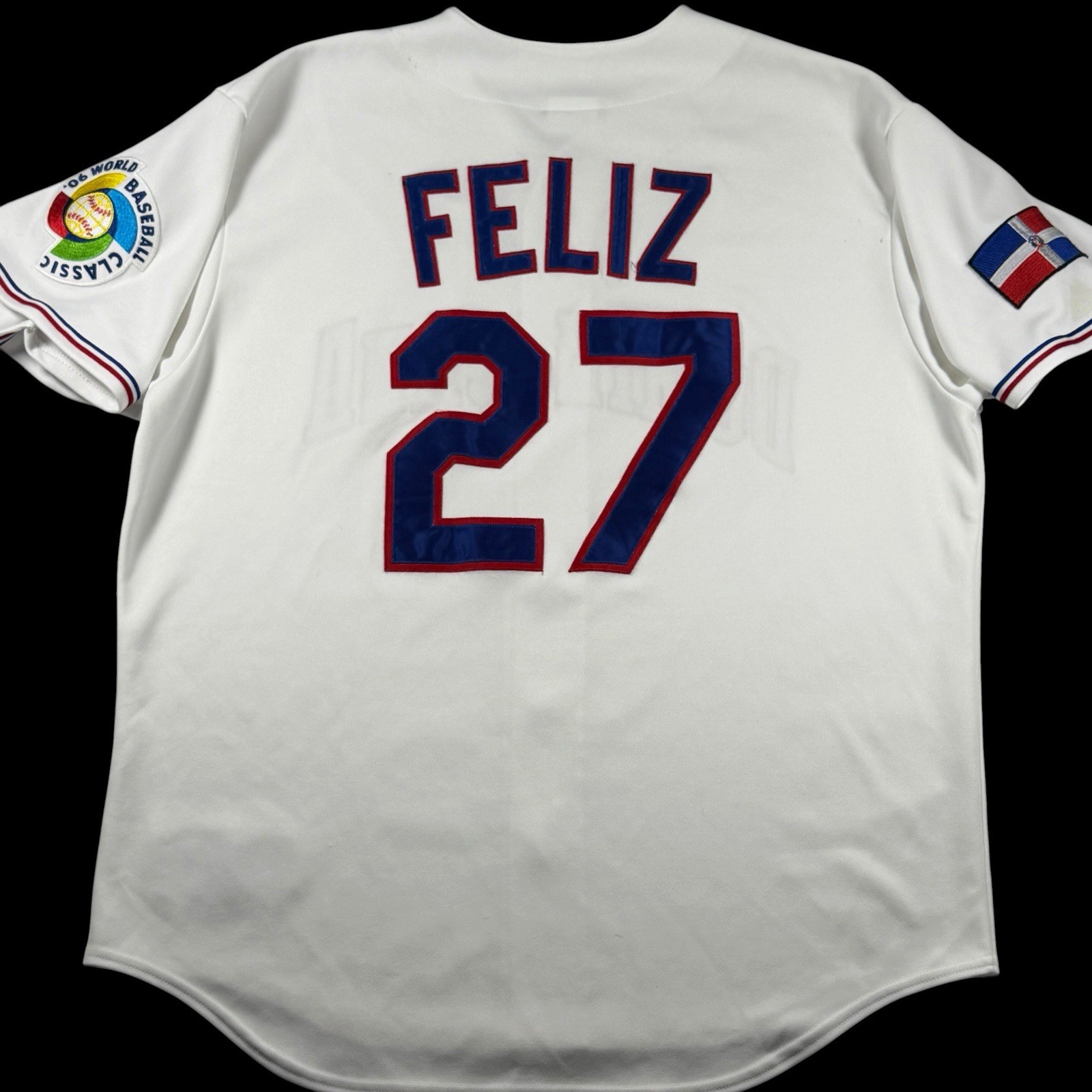 Dominican Republic Majestic 2006 World Baseball Classic Jersey Mens Size XL