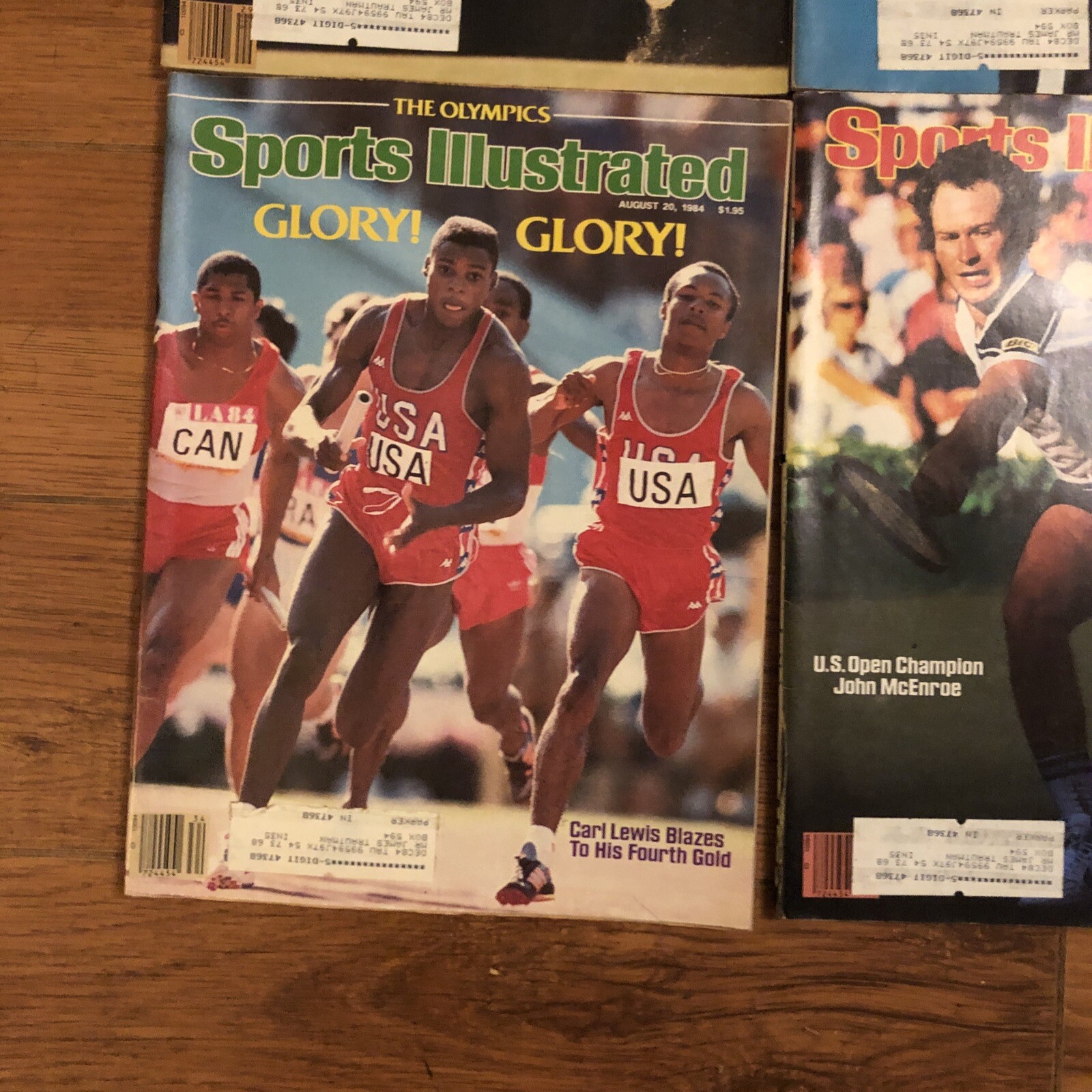 10 1984 SPORTS ILLUSTRATED (1/23-2/13-4/30-7/16-7/30-8/13-8/20-9/17-10/15&10/29)