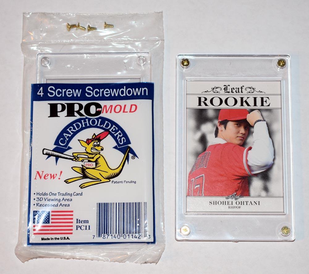 8 New Old Stock Pro-Mold PC11 4-Screw Recessed 3D Viewing Area Screwdown Holders