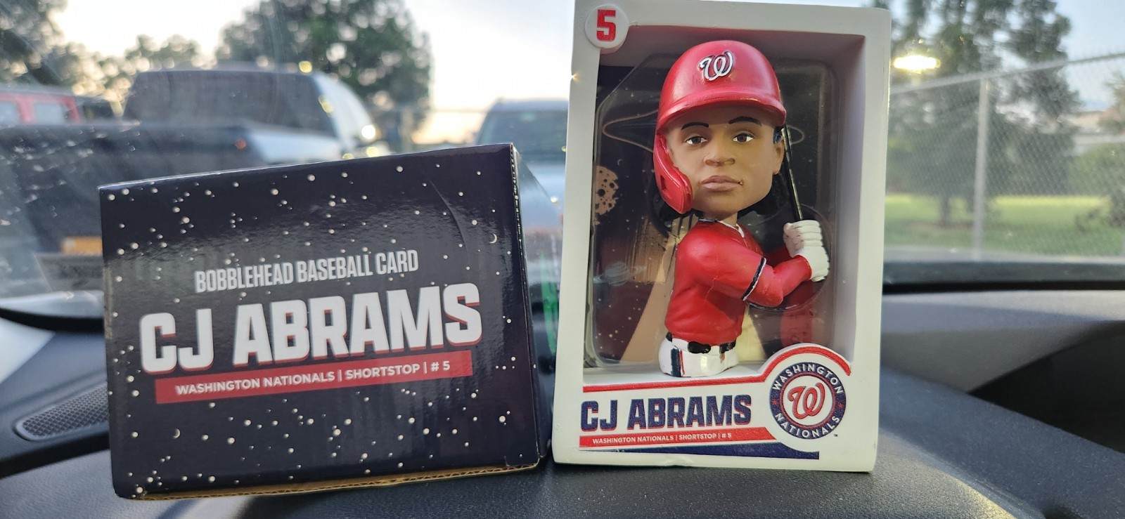 CJ ABRAMS BOBBLEHEAD BOBBLECARD SGA 5/30/26 WASHINGTON NATIONALS – FREE SHIPPING