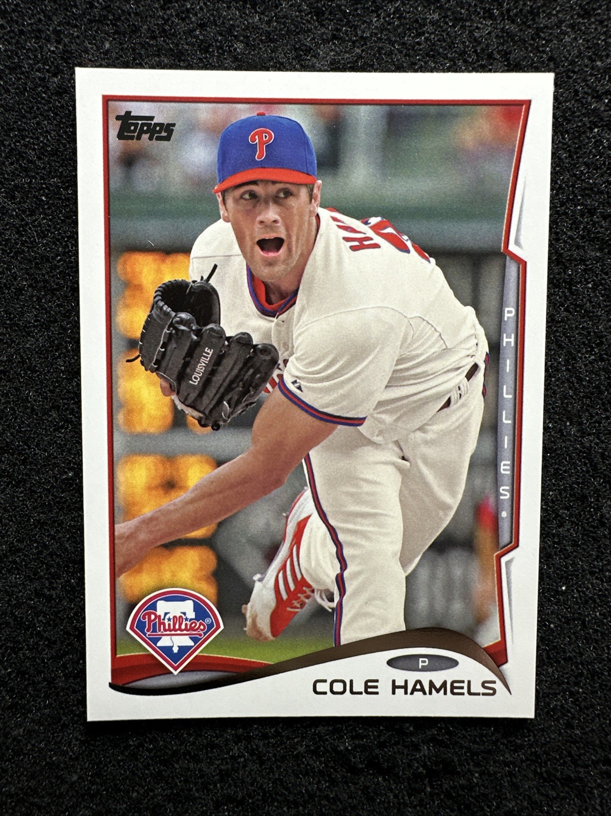 COLE HAMELS #196 2014 Topps Philadelphia Phillies (Buy 10 get 10 Free)