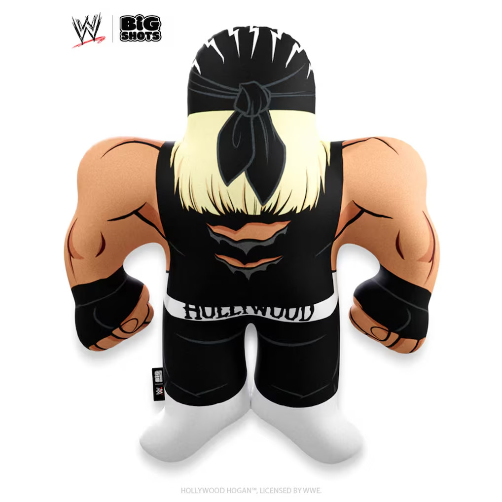 [BIG SALE] Hulk Hogan WWE Legends Big Shots Pillow Wrestling Collectible