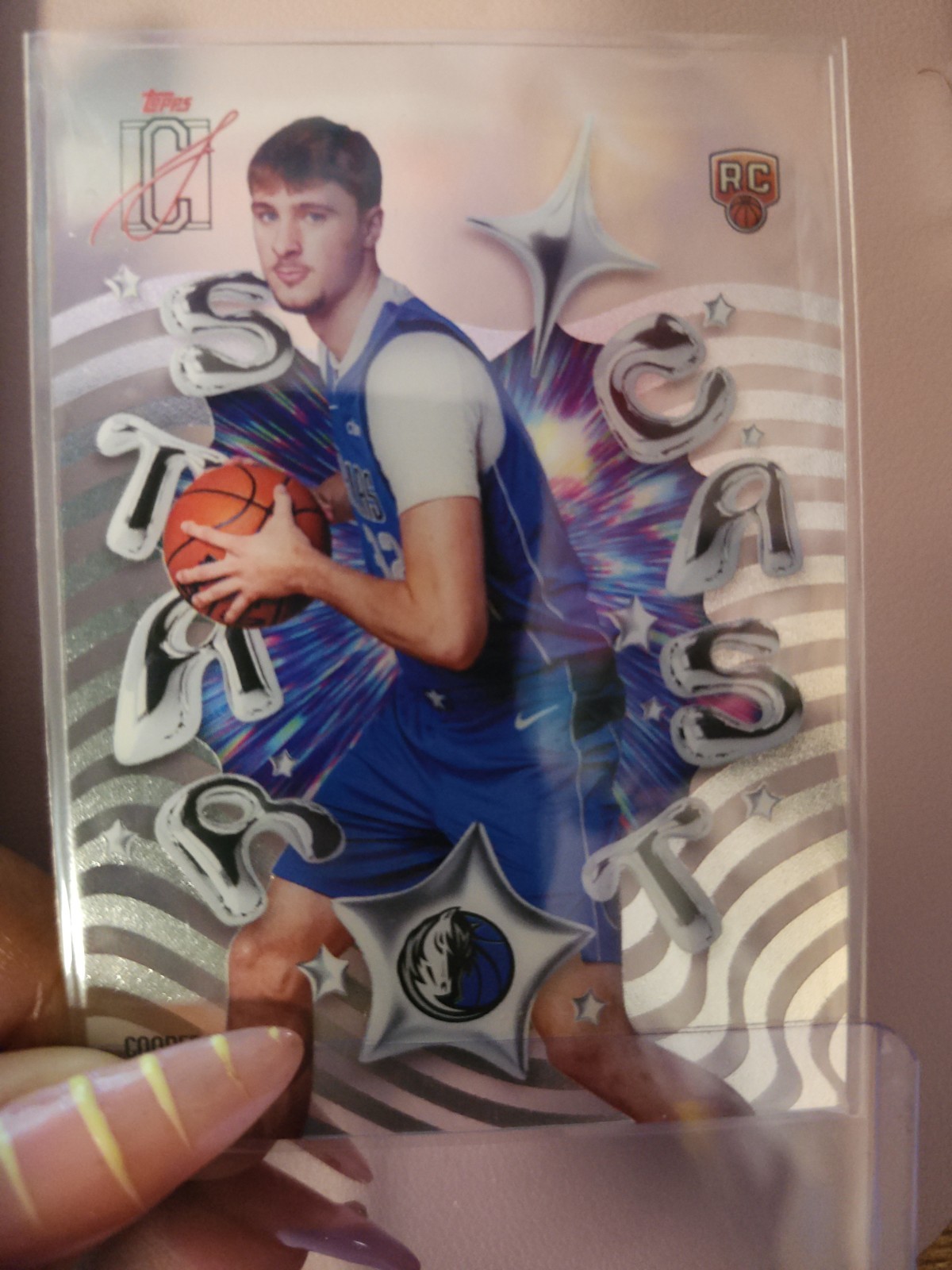 2026 Topps Signature Class Cooper Flagg Star Cast Acetate SSP Case Hit Mavericks