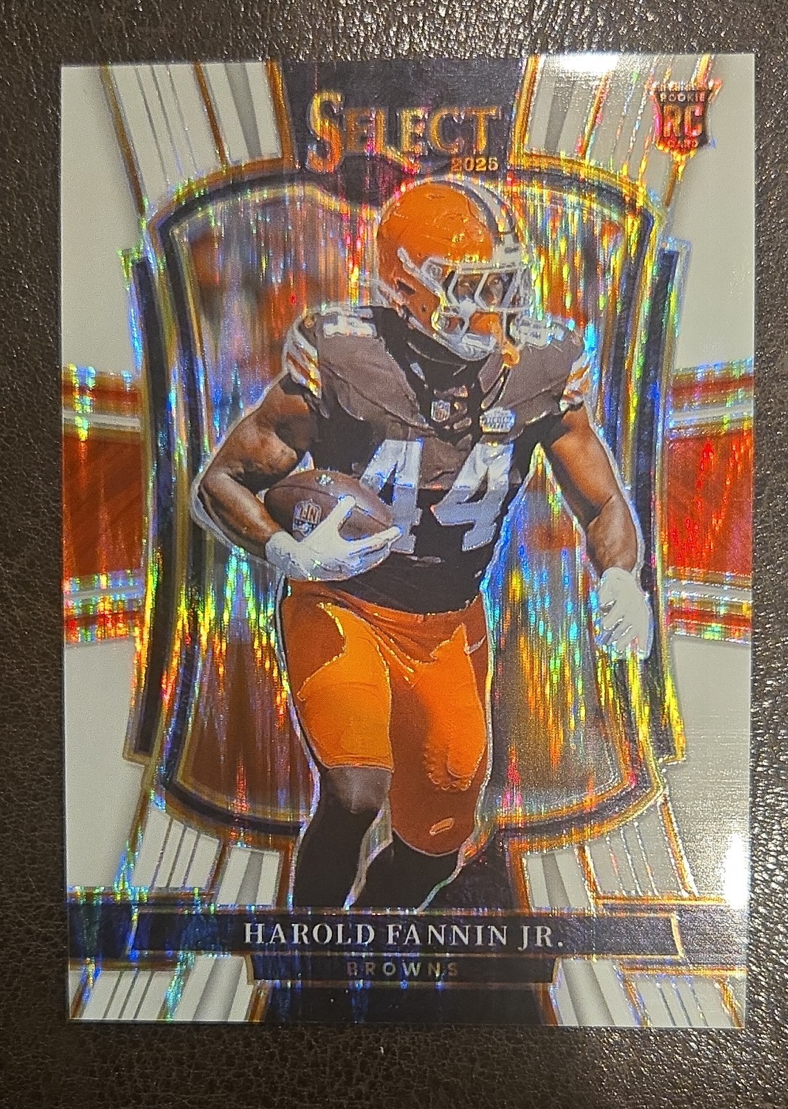 2025 Panini Select – Premier Level Harold Fannin Jr. #155 White Shock Prizm /799