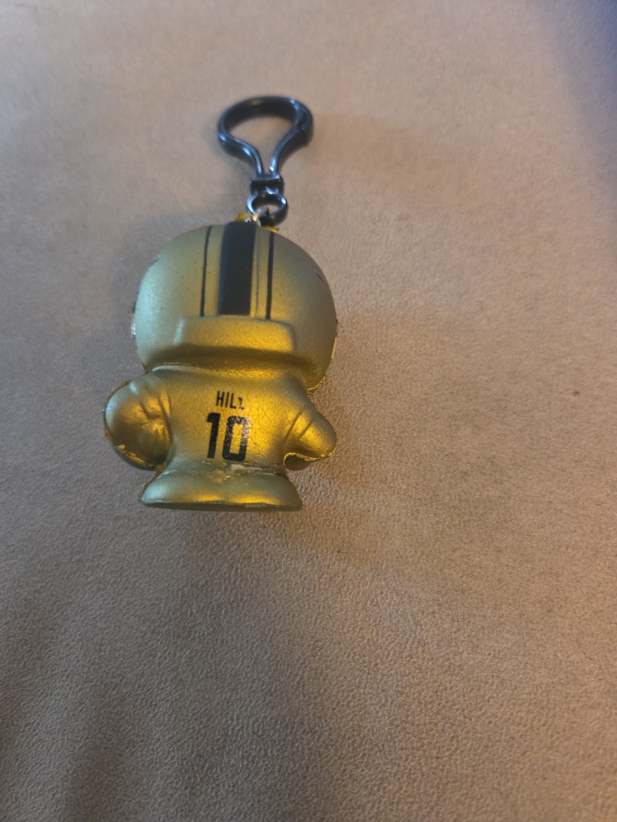 Rare NFL 2026 Squeezy Mates, 2.5” Keychain, Miami Dolphins Tyreek Hill Gold