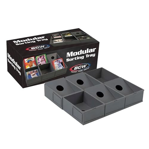 BCW Modular Card Sorting Tray | Customizable Display and Assorted Styles