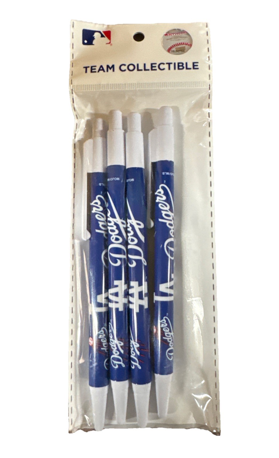 Click Pens 4 Pack Los Angeles Dodgers