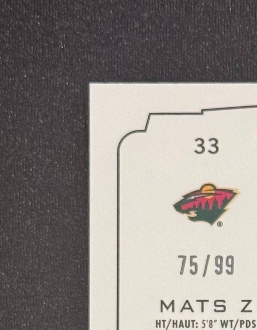 2022-23 O-Pee-Chee Platinum #33 Mats Zuccarello Arctic Freeze OPC 75/99 Wild
