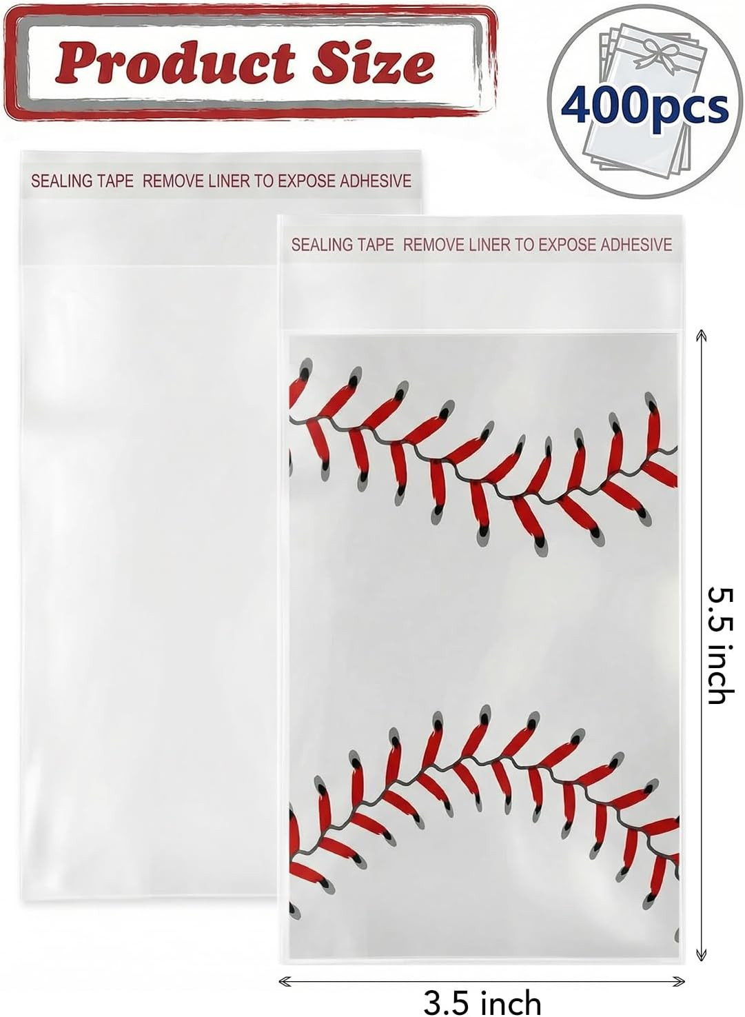 400 Pcs Graded Card Sleeves Resealable Bags for Trading Cards Slab Baseball Spor
