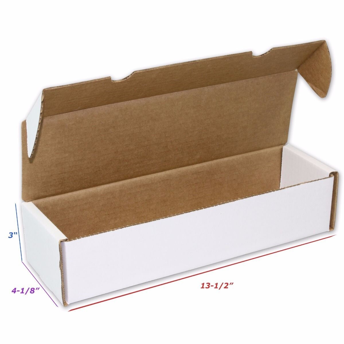 50 BCW Cardboard Card Boxes 1000 Ct Hold Gaming Baseball Trading Pokemon Storage