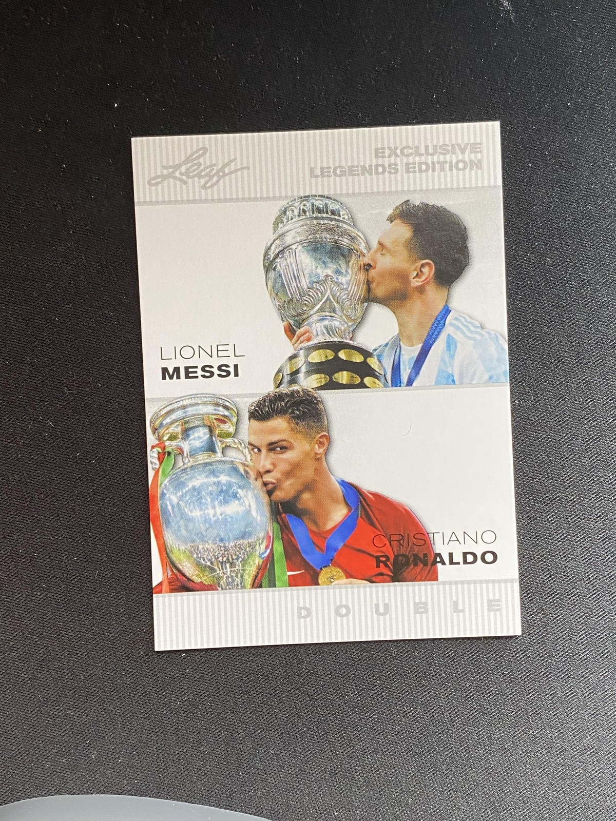 Messi / Ronaldo 2024 Leaf Exclusive Legends Edition ELE24 Dual RC 10 Count Lot