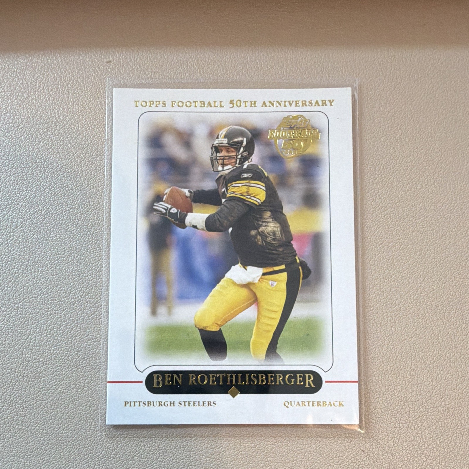 BEN ROETHLISBERGER (Pittsburgh Steelers) 2005 TOPPS FOOTBALL CARD #112