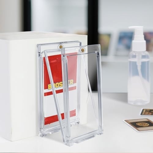20-PACK Booster Pack Protector One Touch Card Holder, Magnetic Display Holder Bo