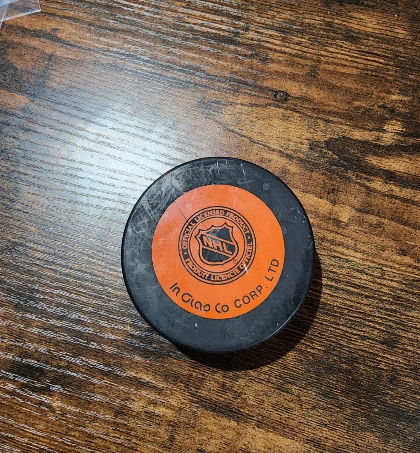Alex Delvecchio & Ted Lindsay Autographed Detroit Red Wings Puck