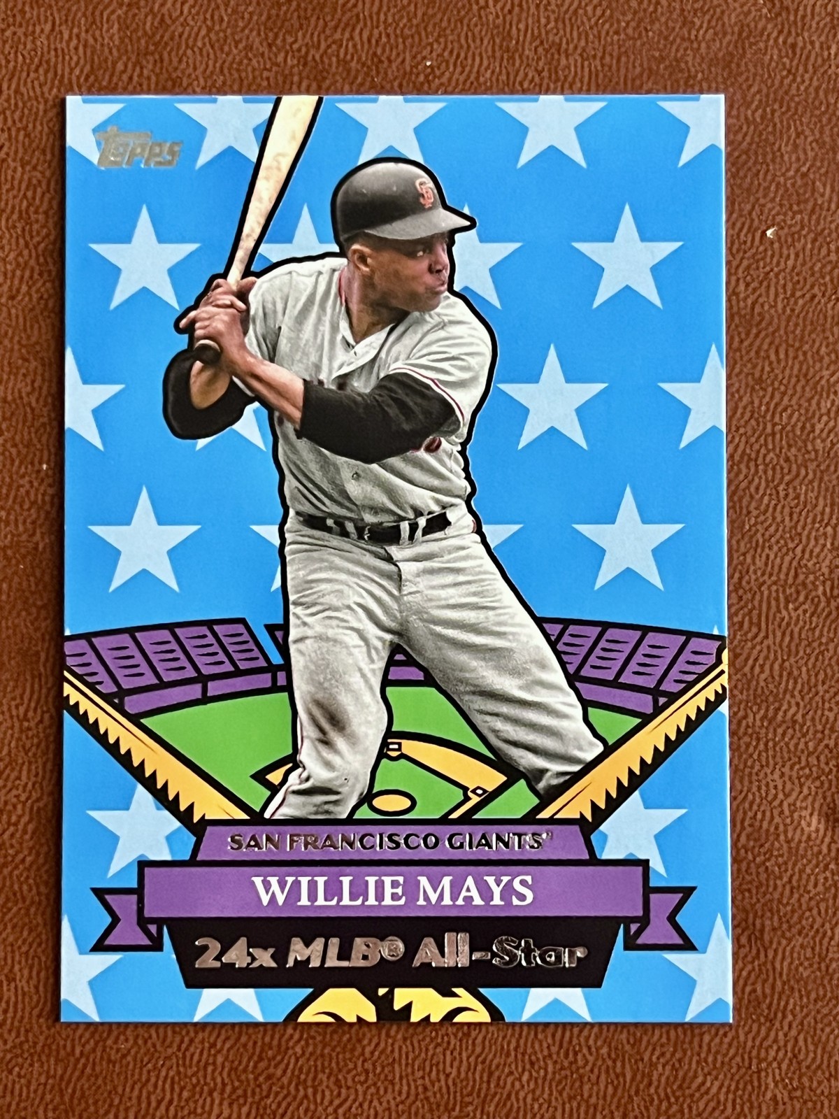 2025 Topps Archives – 2007 Topps All-Stars Willie Mays #07AS-21