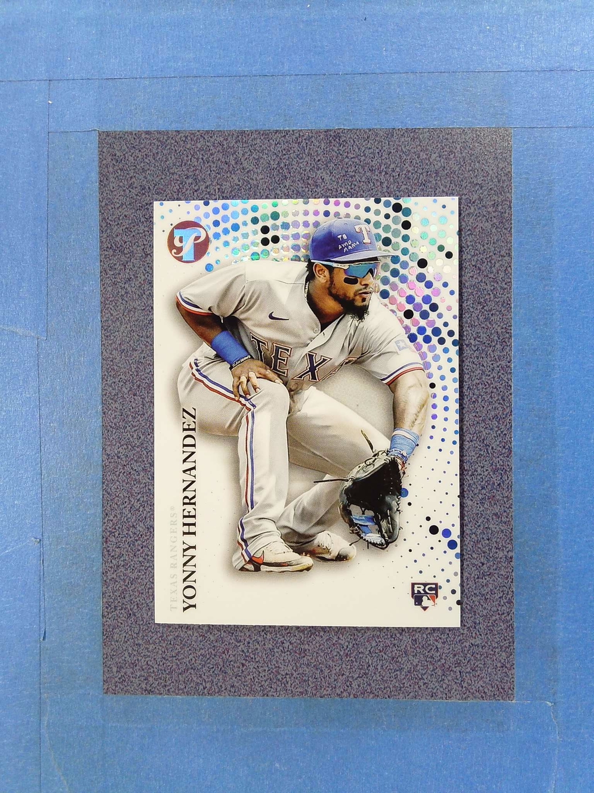 2022 Topps Platinum YONNY HERNANDEZ RC #210 Texas Rangers @CT48