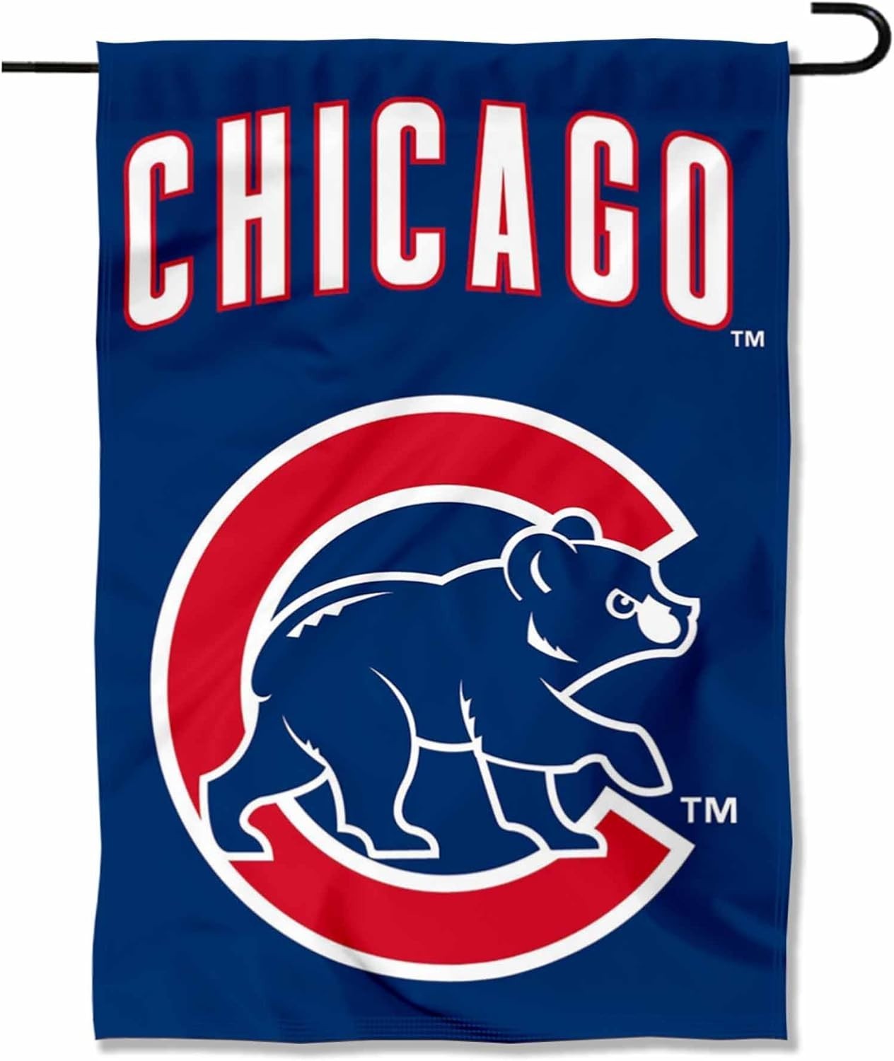 18×12.5 Chicago Cubs Double-Sided Garden Flag – Ideal for Home & Garden Decor