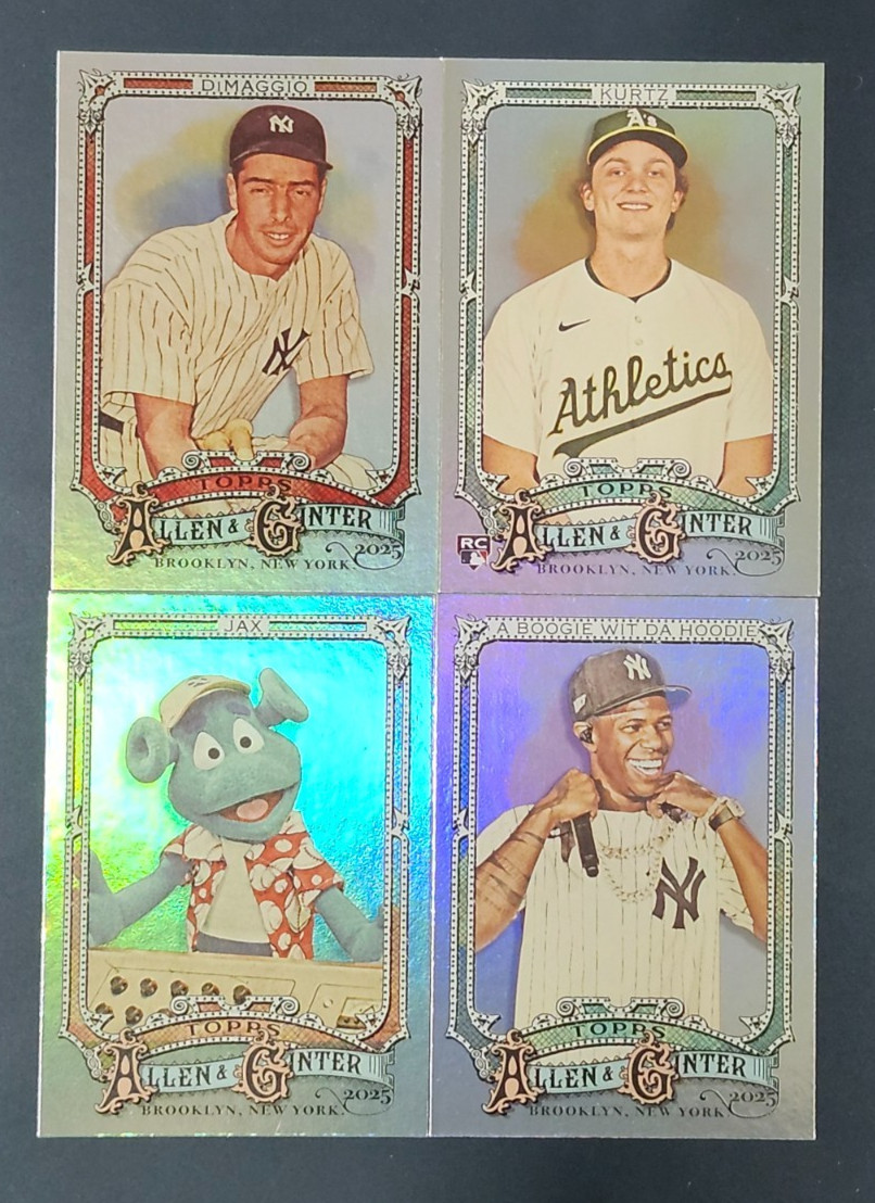 2025 Topps Allen & Ginter SILVER PORTRAIT 251-350 You Pick – 2 Card Minimum
