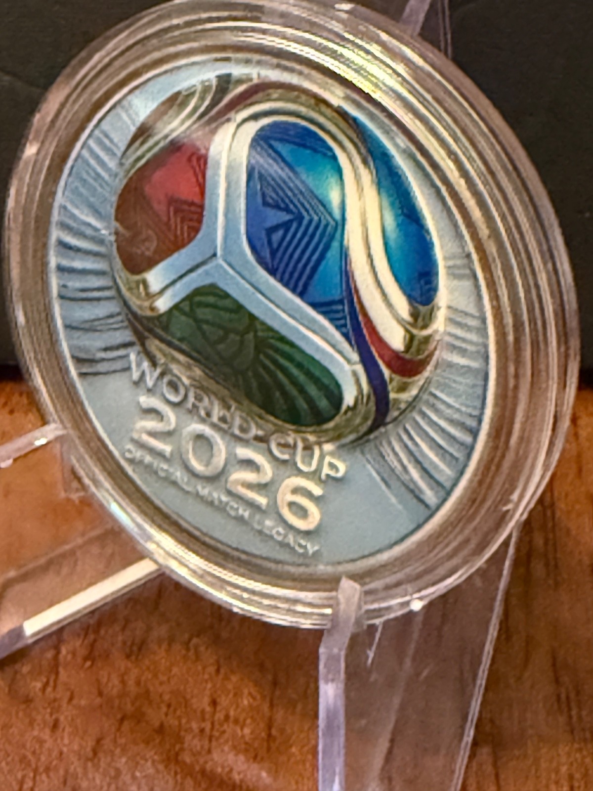 2026 FIFA World Cup USA Canada Mexico Commemorative Coin Collectible Medal 1PC.