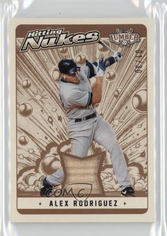 2025 Leaf Lumber Hitting Nukes Bronze 1/30 Alex Rodriguez #HN-2 17uv