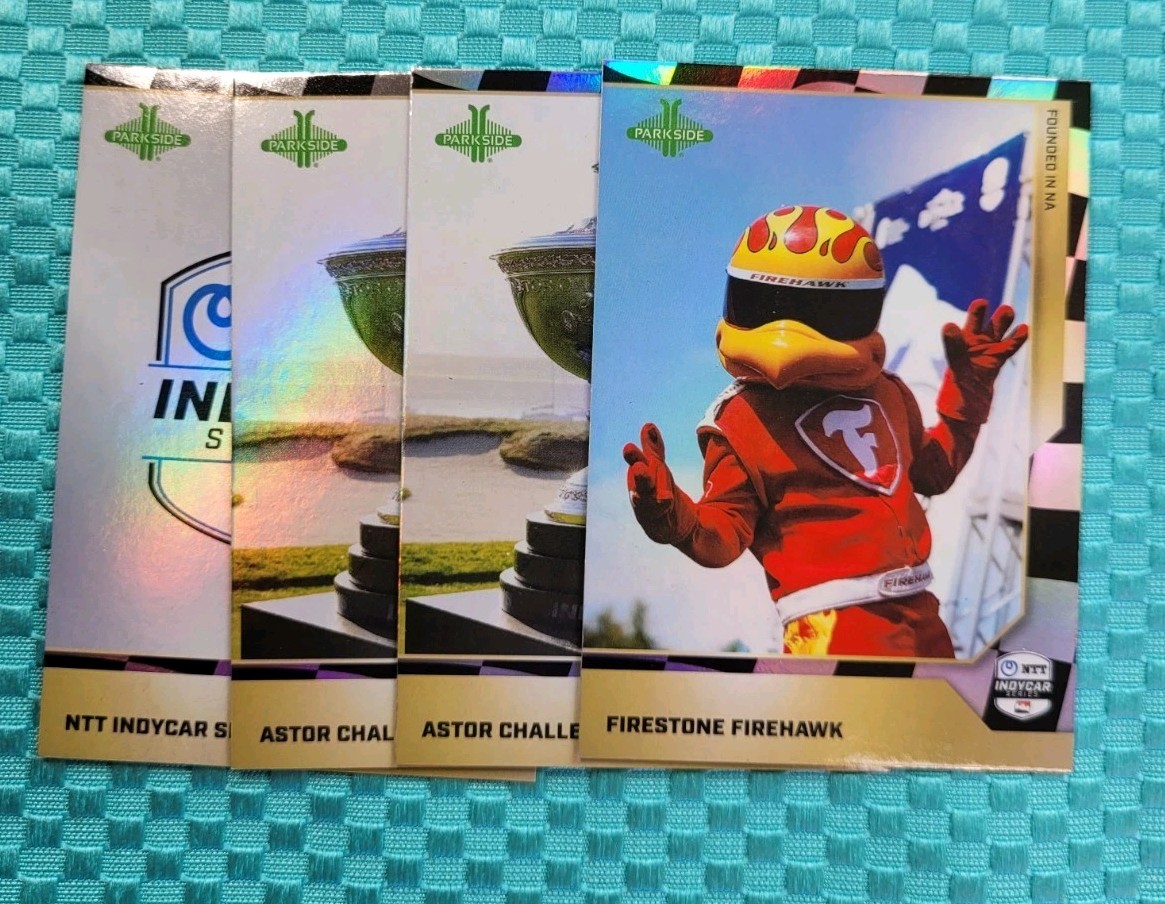 2025 Parkside Indycar NTT Checkered Flag Foil Singles