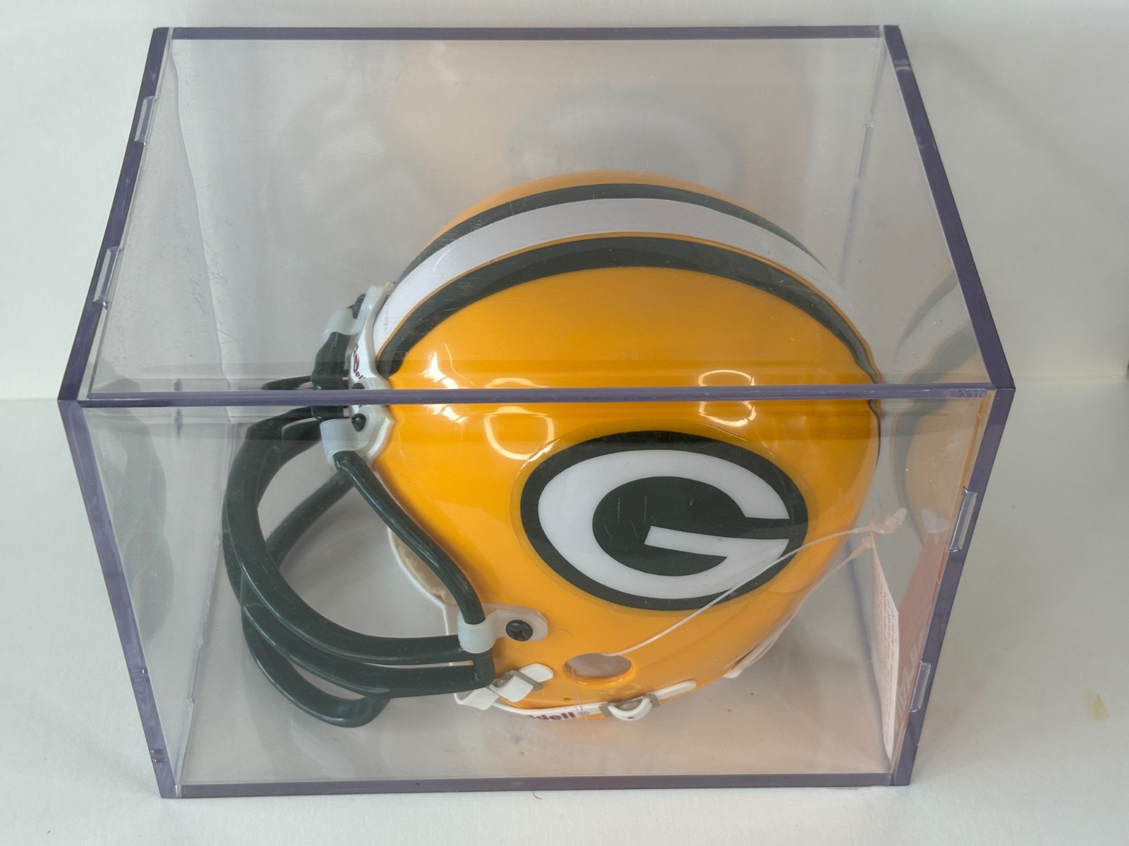 Acrylic Display Holder for 6 inch Mini Football Helmet 7x5x5 inches – Used