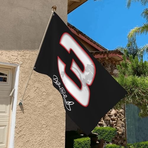 Dale Earnhardt Sr #3 Flag Indoor Outdoor Yard Single-sided 3X5FT flag15