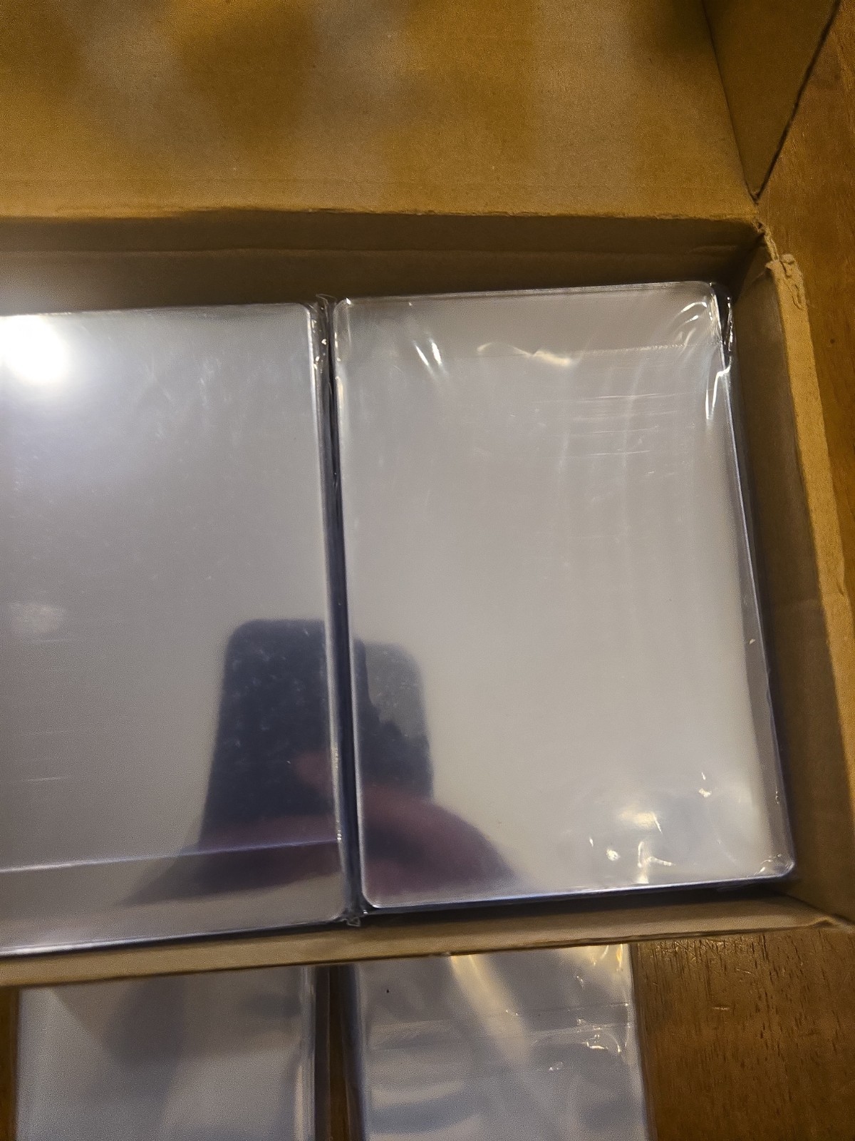 200pcs 3X4 Top Loaders 35pt Rigid Sleeves Standard Sized Trading Sports Cards .1