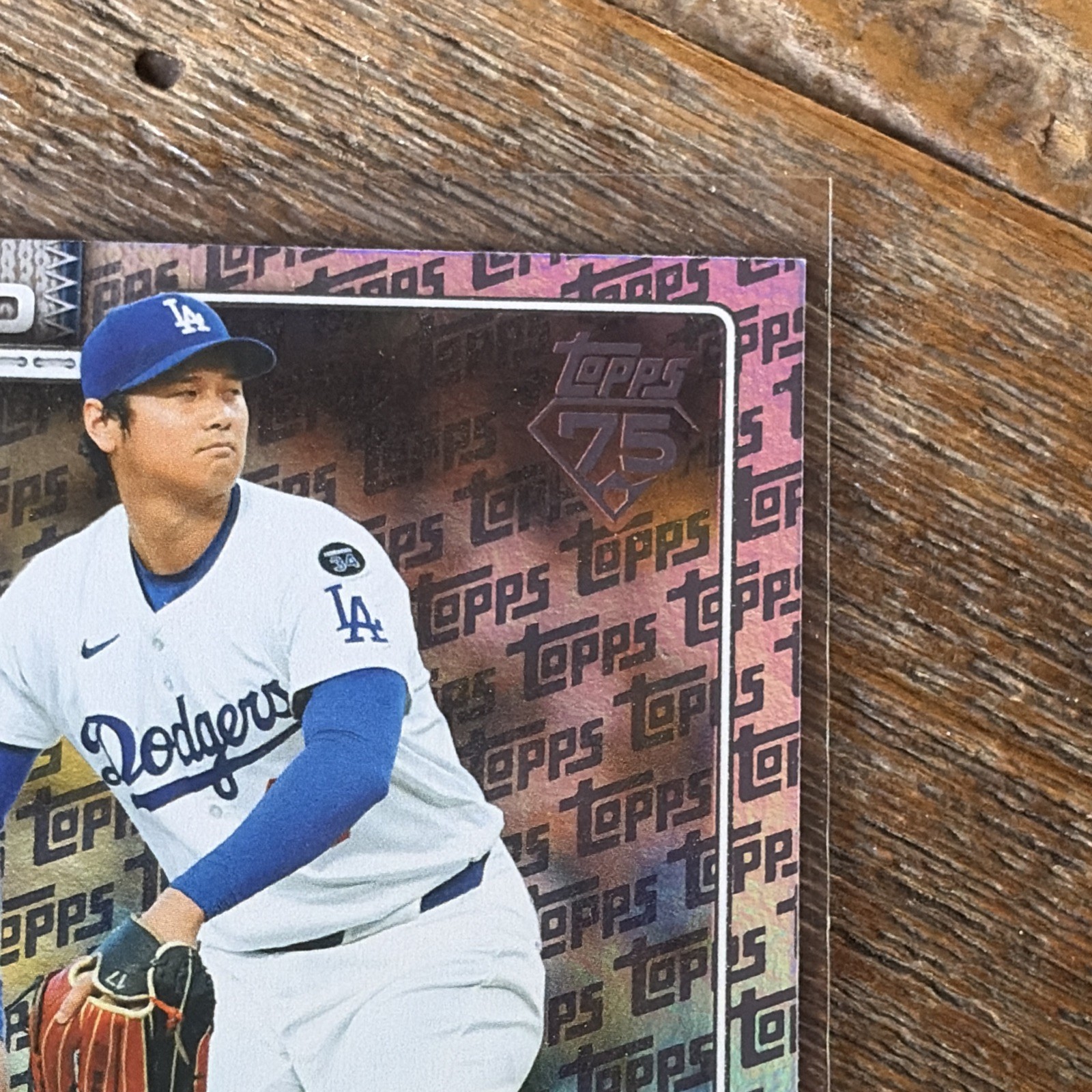 2026 Topps Series 2 #500 Shohei Ohtani – Dodgers – Topps Foil Pattern SP!