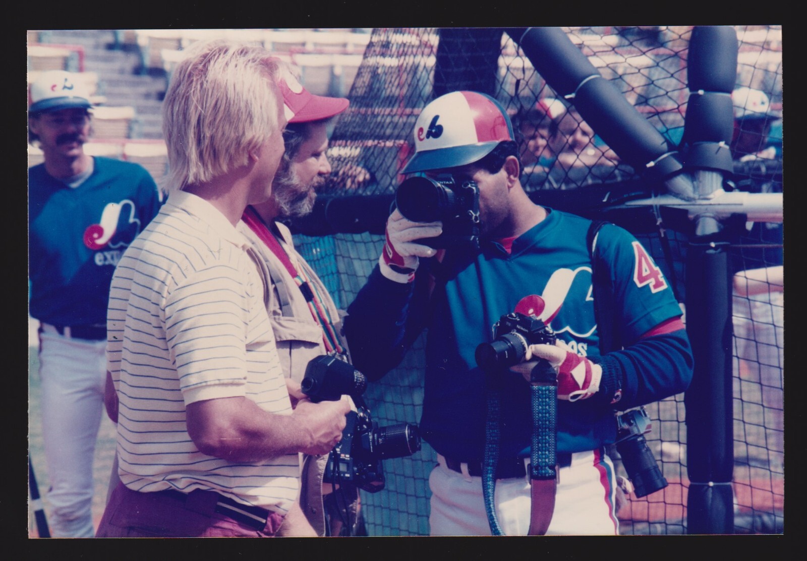 1985 Bobby Ramos MONTREAL EXPOS UNSIGNED 5-7/8 x 4 ORIGINAL SNAPSHOT PHOTO #12