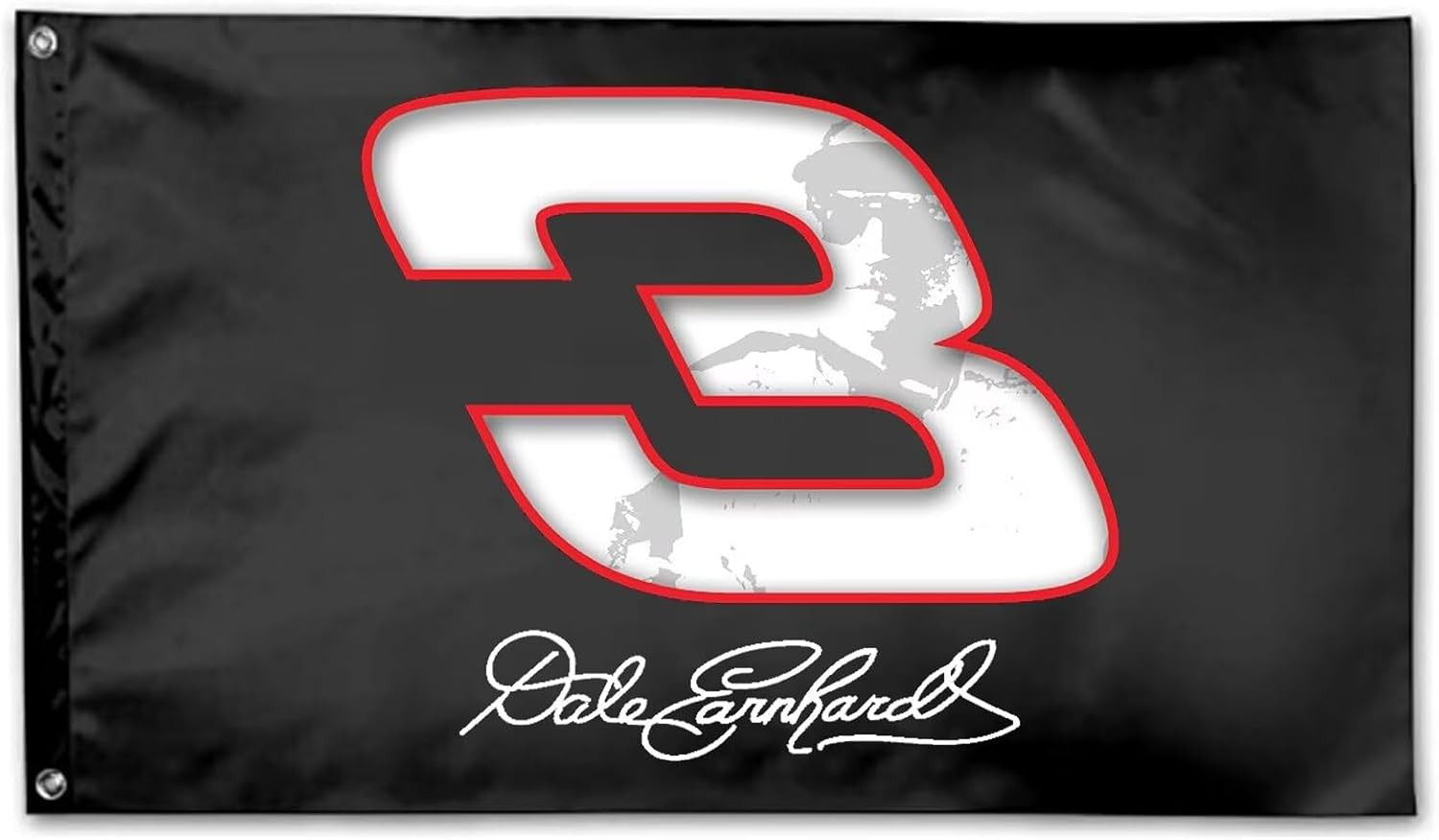 Dale Earnhardt Sr #3 Flag Indoor Outdoor Yard Decoration Flag 3X5 for Outdoors