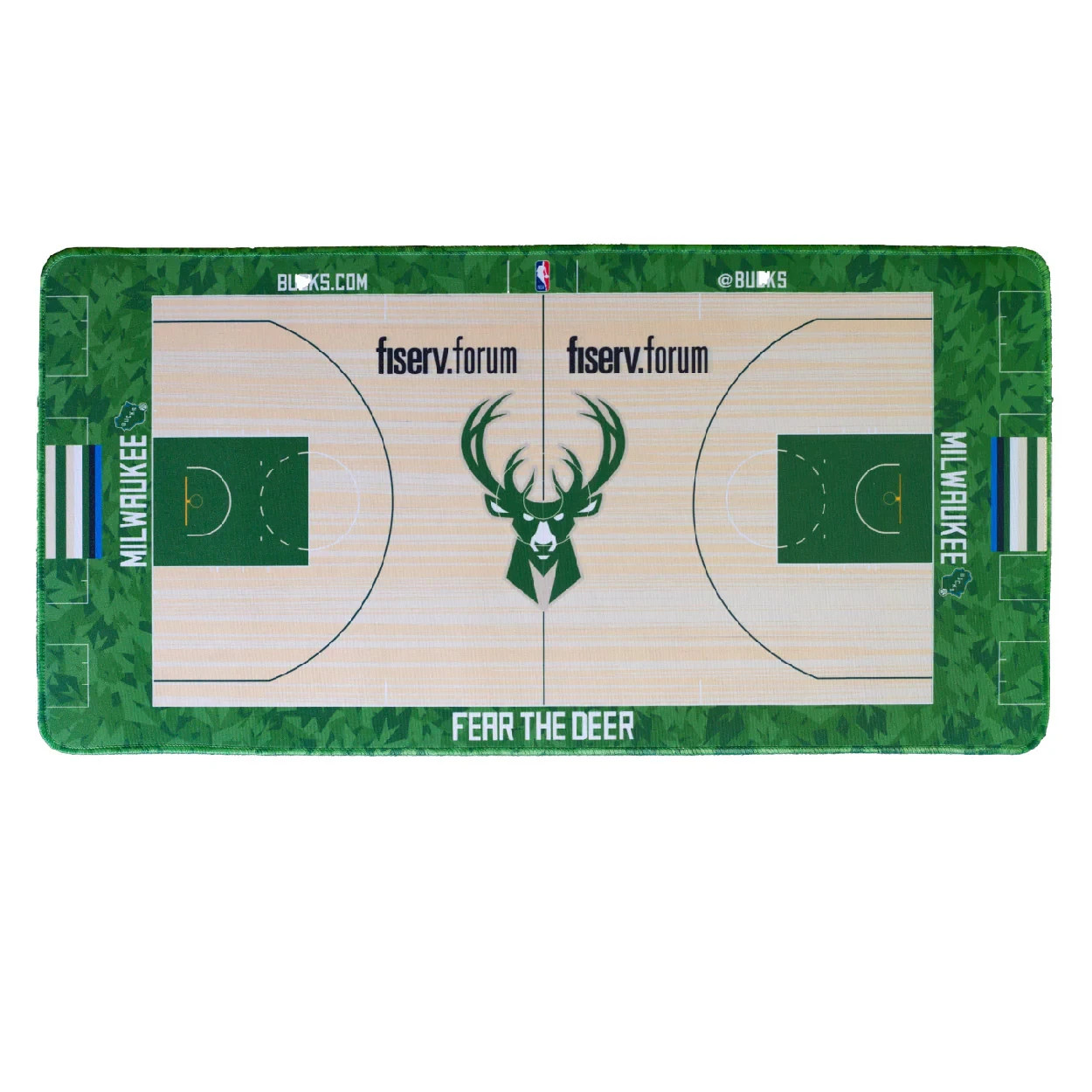 Milwaukee Bucks Fear the Deer Desk Mat ~ Pre-Owned