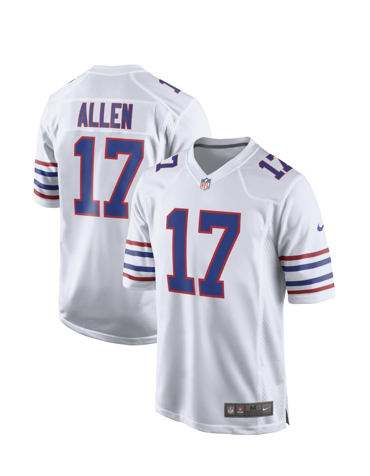 Josh Allen Buffalo Bills Nike Alternate Game Player Jersey – White SIZE S