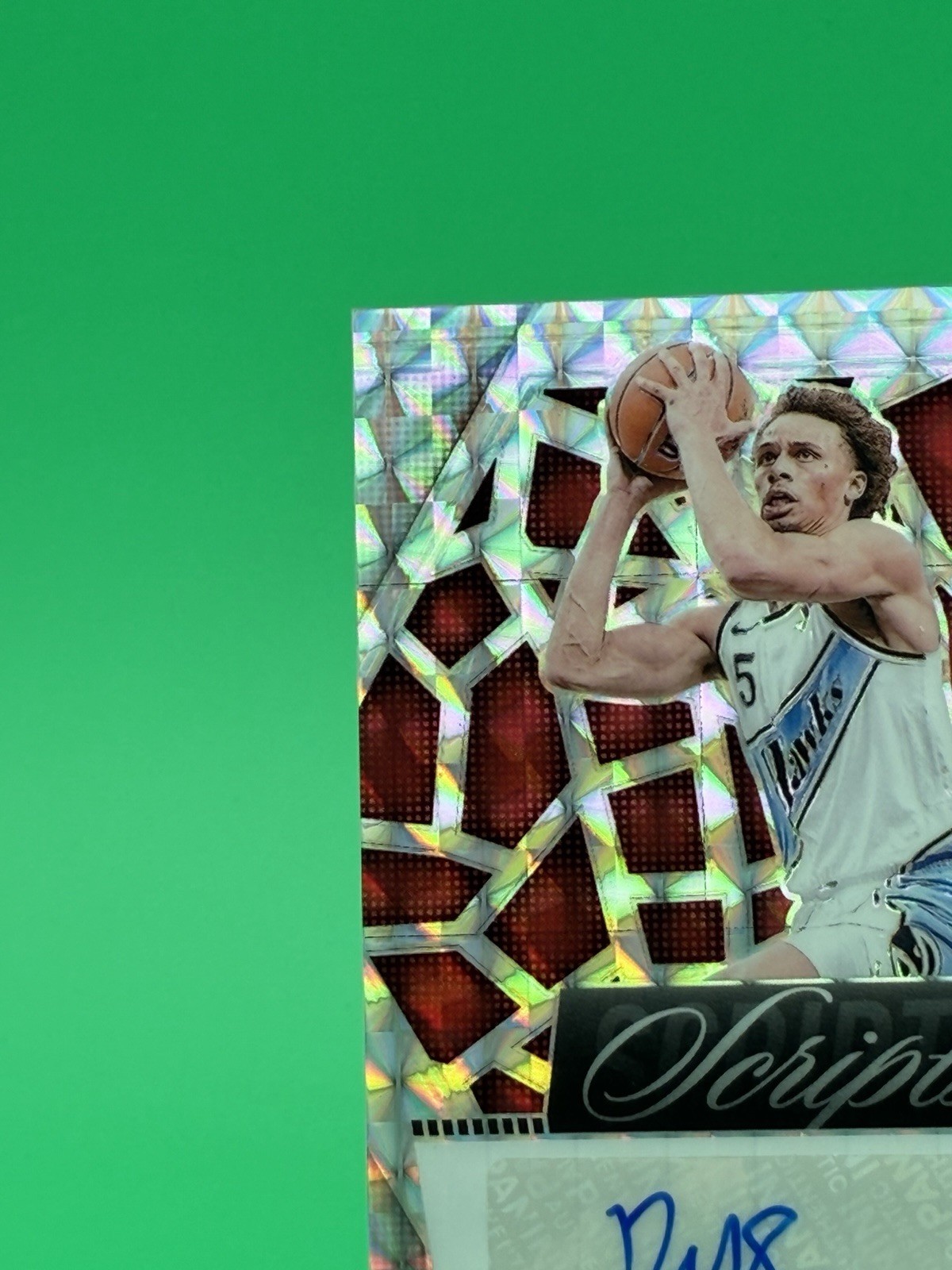 Panini 2024-25 Mosaic Scripts Dyson Daniels Atlanta Hawks Autograph MS-DYS