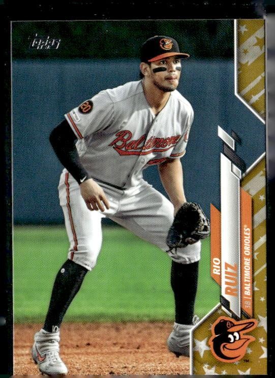 2020 Topps #358 Rio Ruiz Gold Star