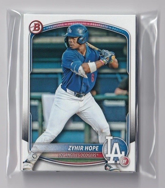 2025 Bowman Paper COMPLETE🔥 LA Dodgers Team Set BASE 1st RC $0.17/card