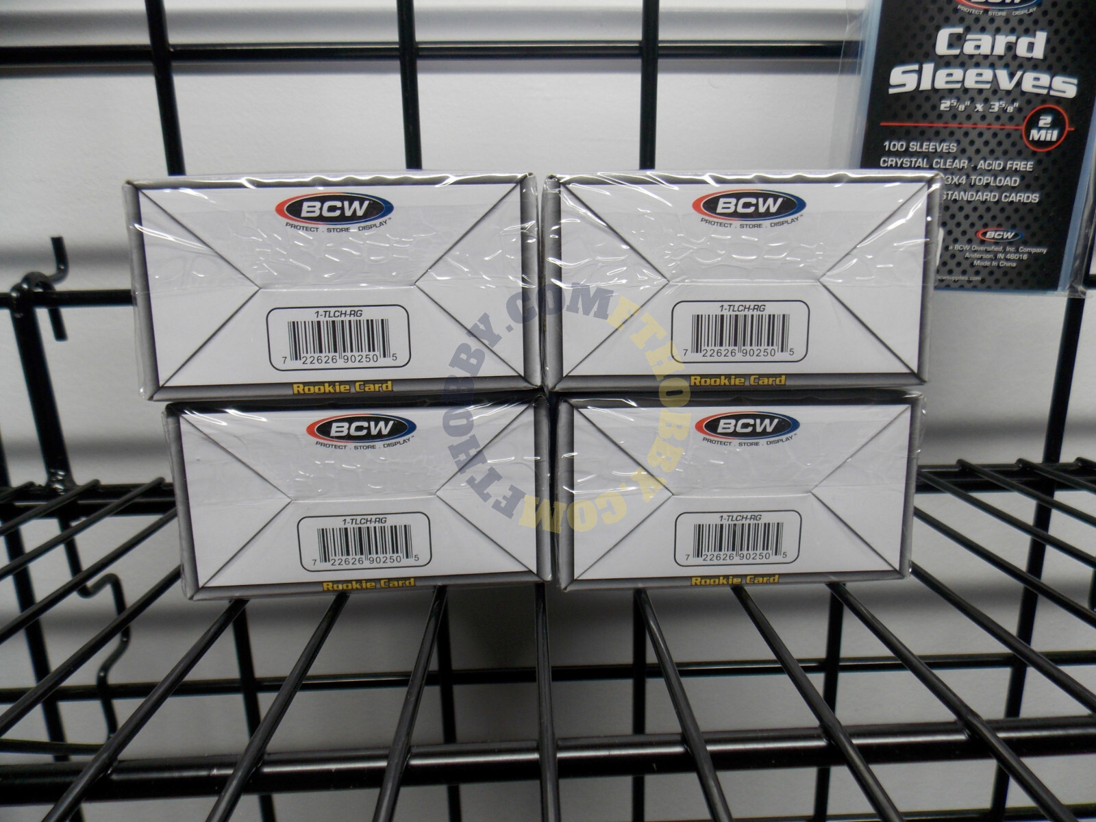 100 BCW 3X4 Gold Rookie Hard Sleeves Toploaders + 100 BCW Soft Card Sleeves