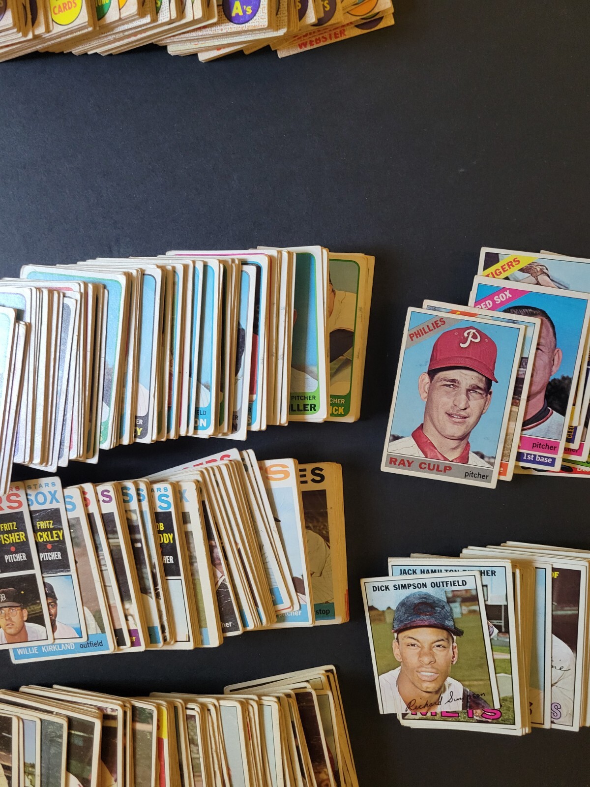 1962 Topps to 1968 Topps – 526 Vintage Cards – Great Collection Builder