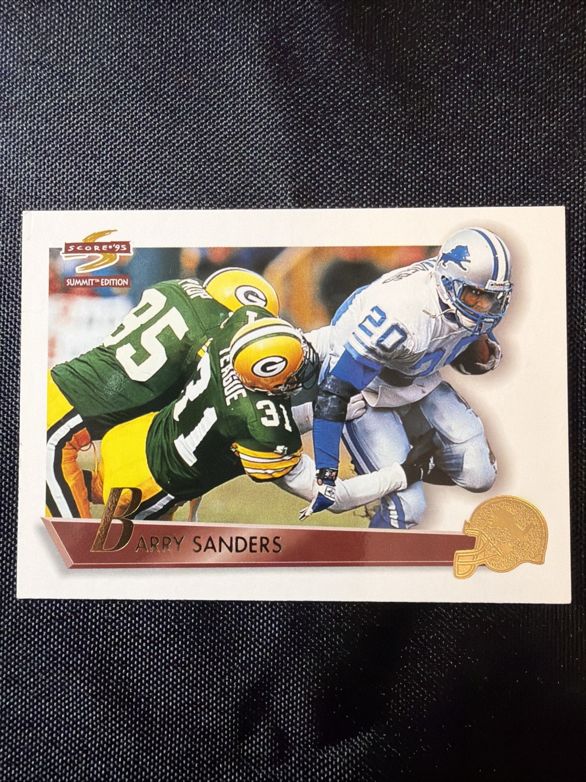 1995 Score Summit Barry Sanders #110 Lions