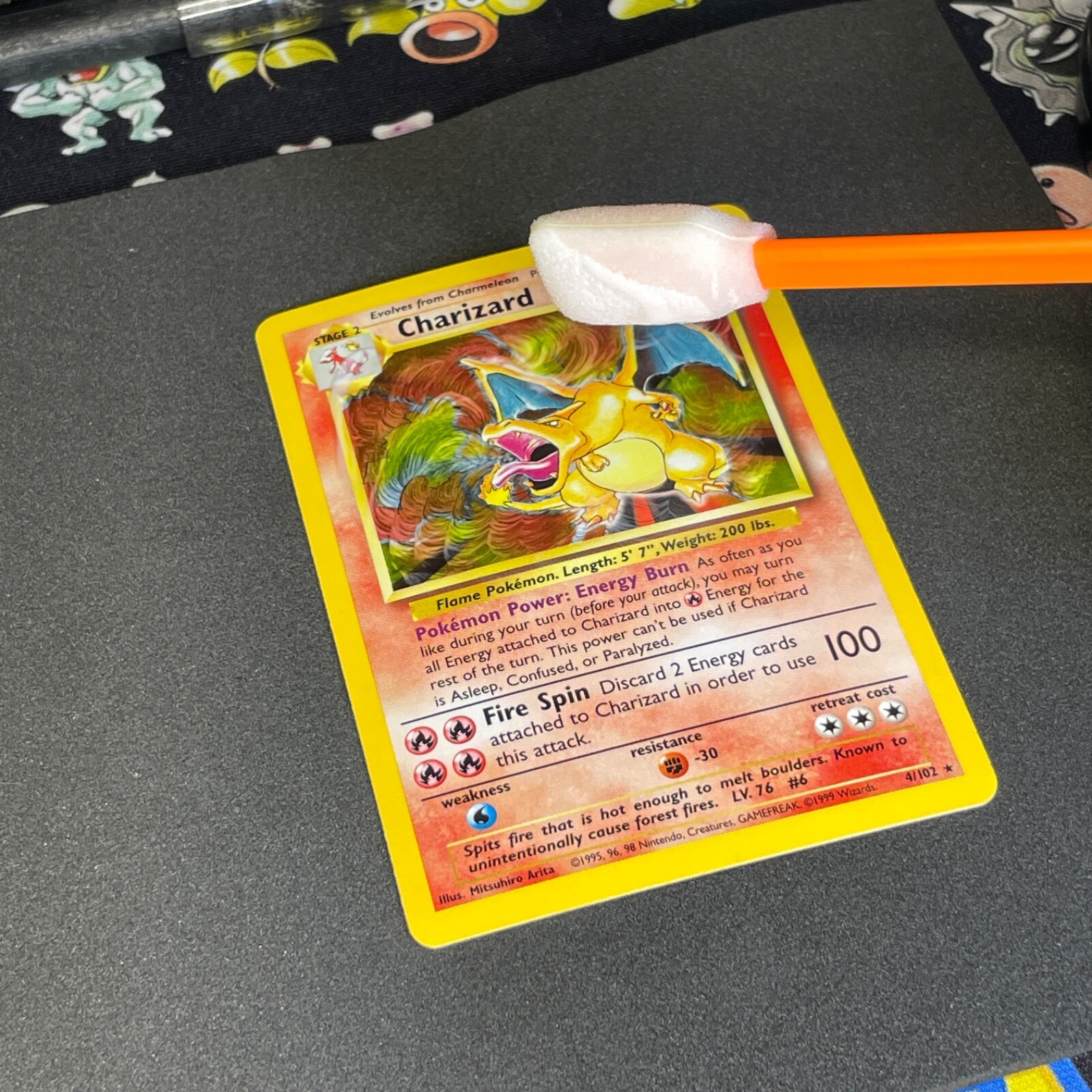 Pokemon Card Holo Scratch Reducing Solution ✨ Free Shipping – Works for Grading!