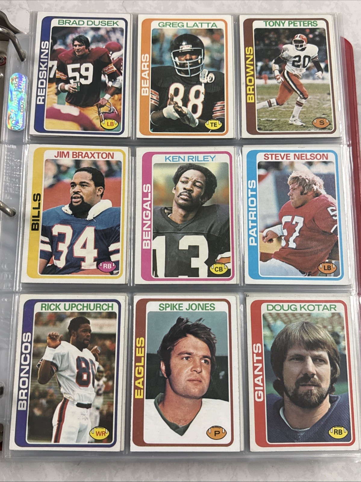 1978 Topps Football Card #s 1-176 +Rookies -You Pick- NFL Trading Cards