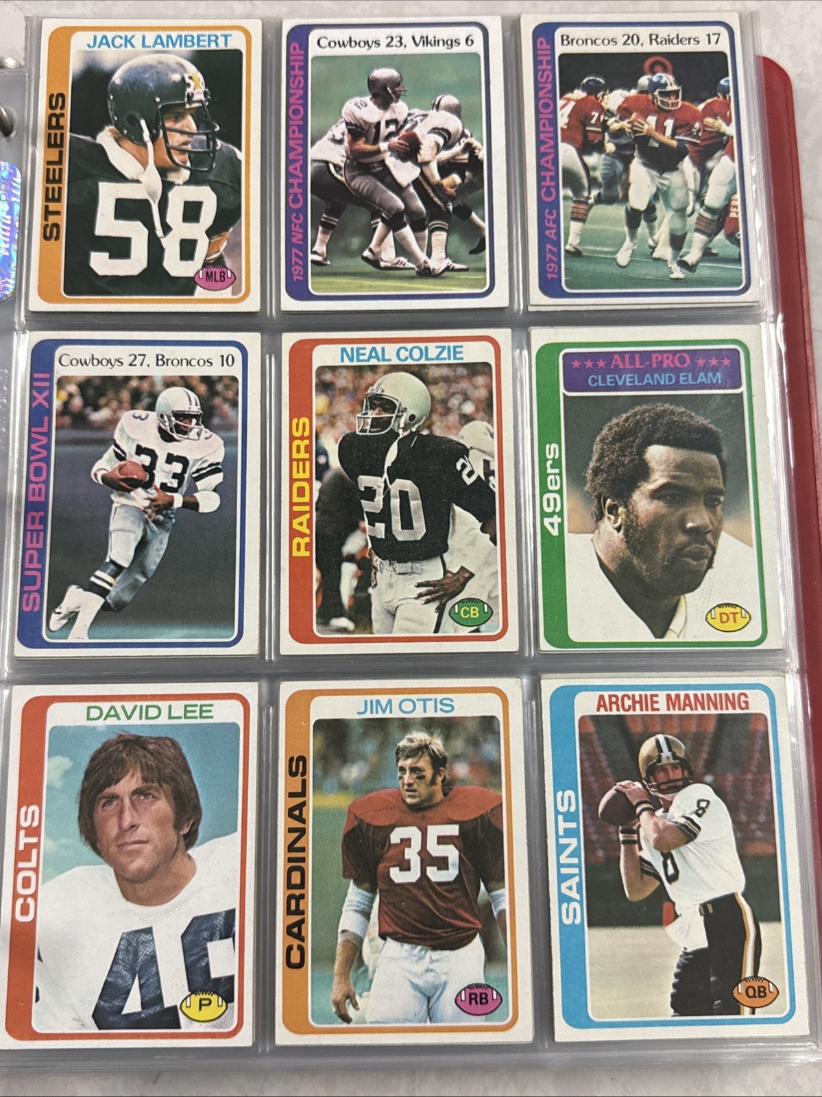 1978 Topps Football Card #s 1-176 +Rookies -You Pick- NFL Trading Cards