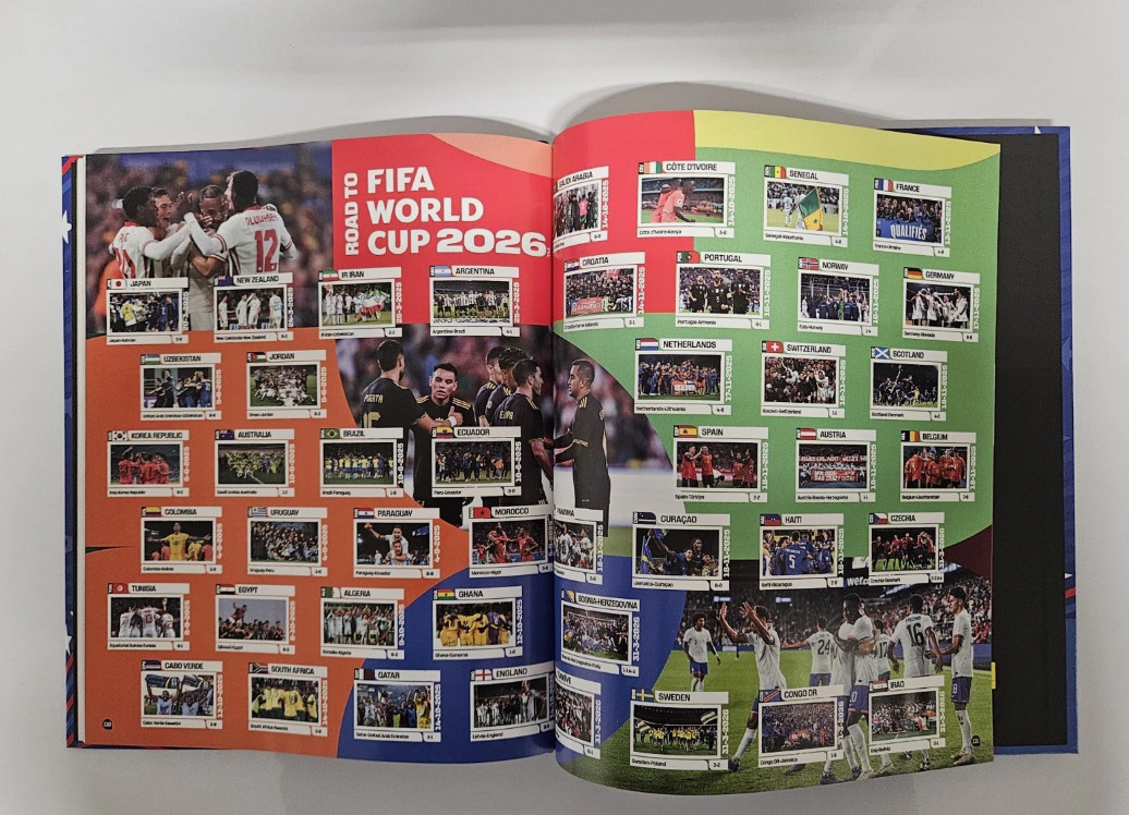 Panini FIFA WorldCup 2026 Official Sticker Exclusive Hard Cover Album NEW