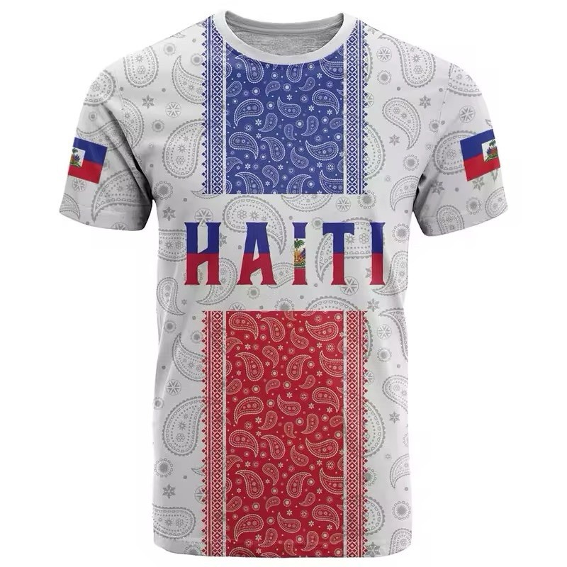 Haiti World Cup Fan Shirt – Haitian Flag Soccer T-shirt – Men Women Unisex