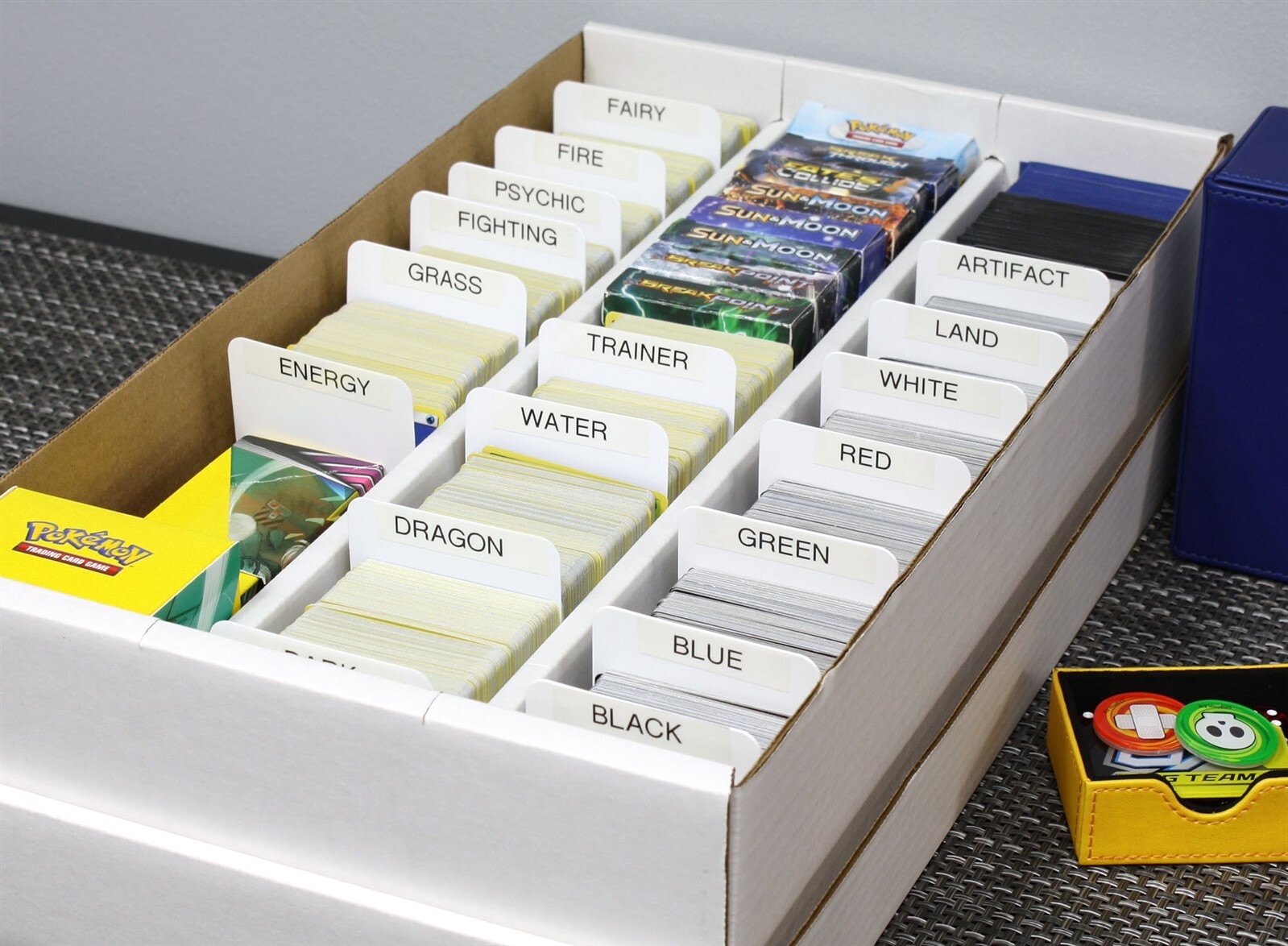 1000 BCW Trading Card Box Dividers 2 11/16 X 3 13/16 No PVC Fit 3200 Monster Box