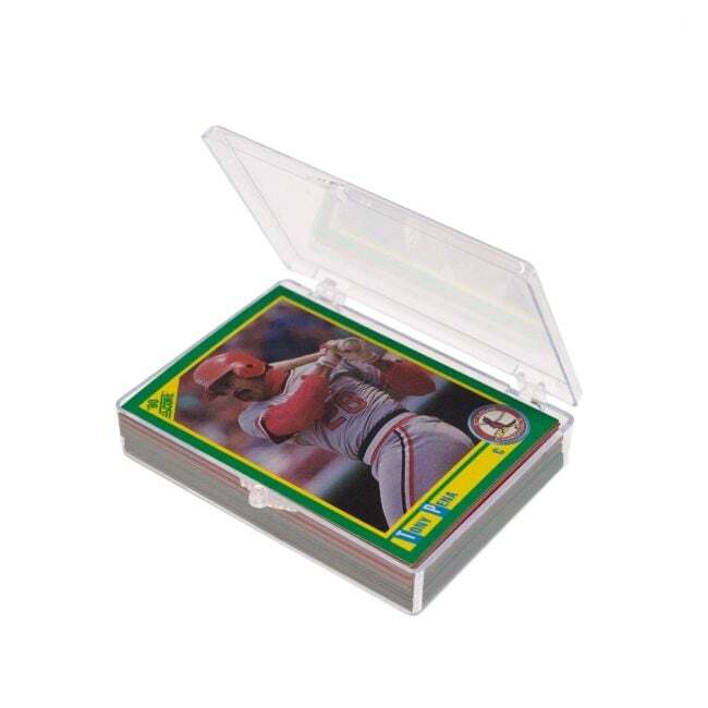 (1) BCW HINGED BOX – 55 COUNT (CT) BOX