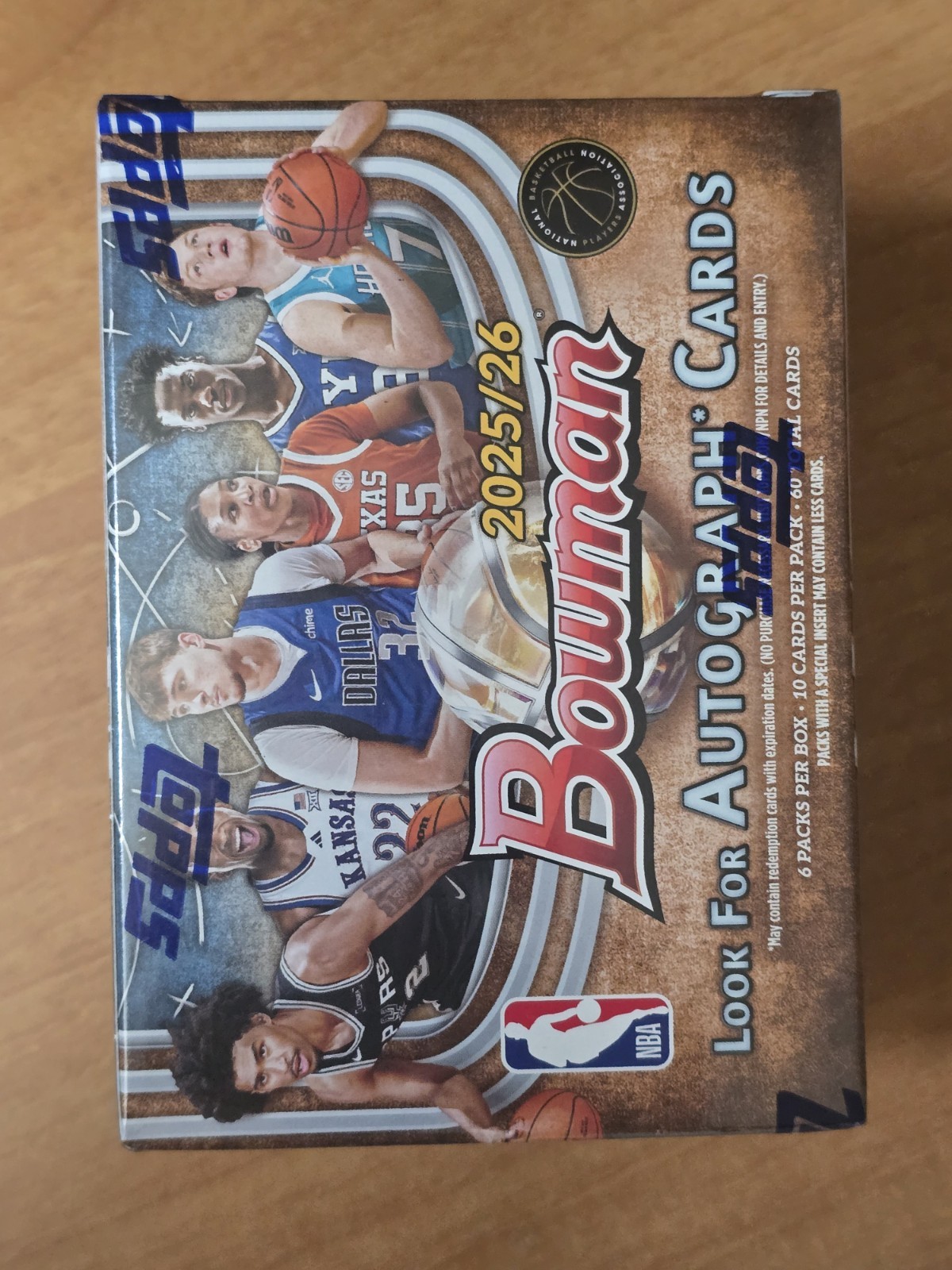 2025-26 Bowman Basketball Value Box Factory Sealed NBA Chrome Topps Blaster