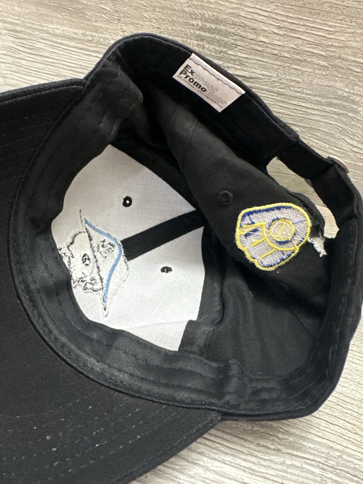 Milwaukee Admirals Hat Cap Black Adult AHL Hockey *See Details/Defect*