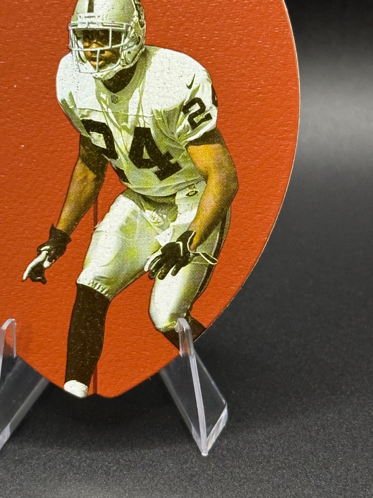 1998 Playoff Contenders – Charles Woodson #69 Leather Football (RC) Rookie- NG1